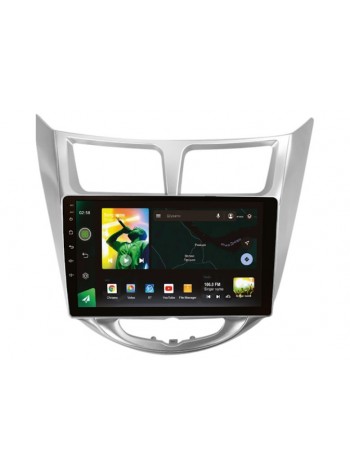 Штатна магнітола Sigma X9464 4+64 Gb Hyundai Solaris 1 2010-2016 9" CarPlay