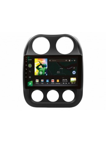 Штатна магнітола Sigma X10464 4+64 Gb Jeep Compass 1 MK 2009-2015 10" Carplay