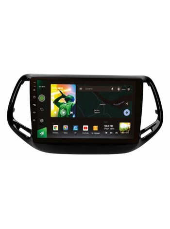 Штатна магнітола Sigma X10464 4+64 Gb Jeep Compass 2 MP 2016-2018 10" CarPlay