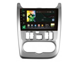 Штатная магнитола Sigma X9464 4+64 Gb Renault Logan 1 Sandero Lada Lergus largus Dacia 2010-2015 9" CarPlay