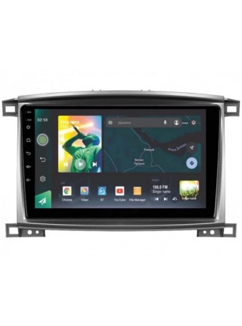 Штатна магнітола Sigma X10464 4+64 Gb Toyota Land Cruiser LC 100-B 2002-2007 (C) 10" Carplay
