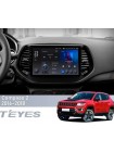 Штатна магнітола Teyes X1 2+32 Gb Wi-Fi Jeep Compass 2 MP 2016-2018 10"