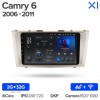 Штатная магнитола Teyes X1 2+32 Gb Toyota Camry 6 XV 40 50 2006-2011 9"