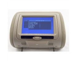 Підголівник з монітором та DVD-програвачем KLYDE Ultra 745 HD Beige (беж)