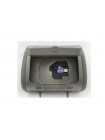 Підголівник з монітором та DVD-програвачем KLYDE Ultra 745 HD Gray (сірий)