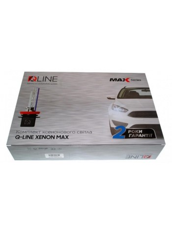 Комплект біксенону QLine Max Light H4 H/L 4300K