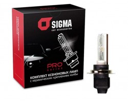 Биксеноновая лампа Sigma PRO H4 H/L 5000K