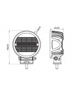 Фара світлодіодна Cyclone WL-G9 40W Premium Spot