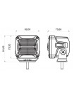 Фара светодиодная Cyclone WL-G7 mini 20W Premium Driving