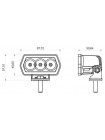 Фара светодиодная Cyclone WL-L1 15W Premium Spot