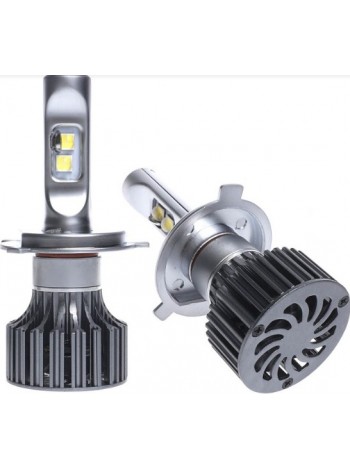 LED автолампа AMS EXTREME POWER-F H4 H/L 5000K