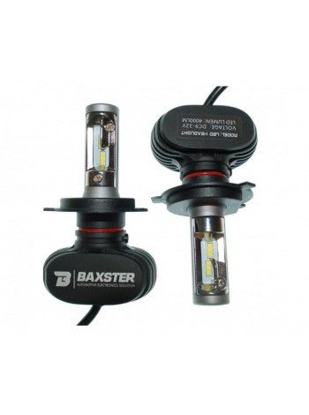 LED автолампи Baxster S1 H4 H/L 6000K 4000Lm (2 шт)