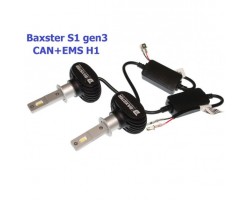 LED автолампи Baxster S1 gen3 H1 5000K CAN+EMS (2 шт)