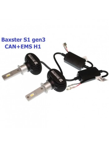 LED автолампи Baxster S1 gen3 H1 5000K CAN+EMS (2 шт)