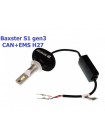 LED автолампи Baxster S1 gen3 H27 5000K CAN+EMS (2 шт)