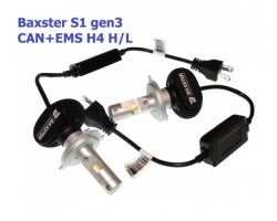 LED автолампы Baxster S1 gen3 H4 H/L 6000K CAN+EMS (2 шт)
