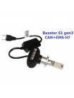 LED автолампы Baxster S1 gen3 H7 5000K CAN+EMS (2 шт)