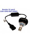 LED автолампы Baxster S1 gen3 HB4 (9006) 6000K CAN+EMS (2 шт)
