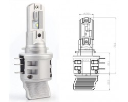 LED автолампи Baxster SE Plus H15 6000K (2шт)