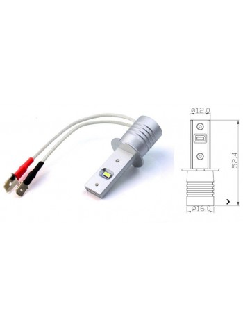 LED автолампы Baxster SE Plus H3 6000K (2шт)