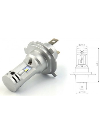 LED автолампи Baxster SE Plus H4 H/L 6000K (2шт)