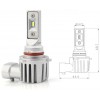 LED автолампи Baxster SE Plus HB3 9005 6000K (2шт)