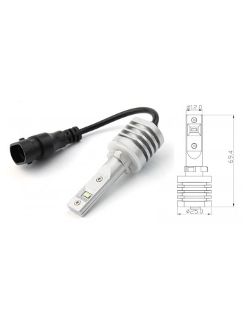 LED автолампы Baxster SE Plus H27 6000K (2шт)