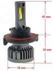 LED автолампа Cyclone LED H13 H/L 5500K TYPE 34