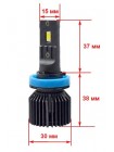 LED автолампа Cyclone LED H11 6000K TYPE 45