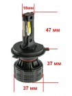 LED автолампа Decker LED PL-03 5K H4 H/L