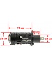 LED автолампа Decker LED RGX-02 5.5K H4 45/65W