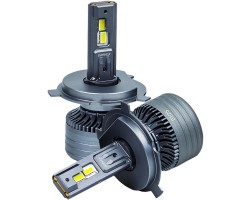LED автолампы DriveX AL-12US H4 H/L 57W SUPER CAN 9-36V 6K