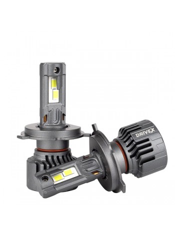 LED автолампы DriveX AL-15 H4 H/L 65W 9-60V 5.5K