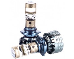 LED автолампы DriveX LE-09 HB4 (9006) 6000K 55W 9-36V