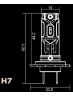 LED автолампи DriveX PA-05P H7 6000K