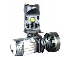 LED автолампы DriveX SLE-03 H4 H/L 9-60V 80/100W 6000K