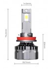 LED автолампы Infolight M1 H11 55W