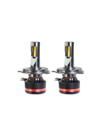 LED автолампы MLux RED Line H4/9003/HB2 BI 45 Вт 4300К