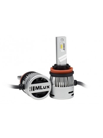 LED автолампы MLux Silver Line H11/H8/H9/H16 28 Вт 4300К