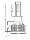 LED автолампа Nextone LED L6 H3 5500K