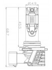 LED автолампа Nextone LED L7 9006 6000K