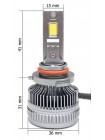 LED автолампы Prime-X MAX Pro 9006 5000К