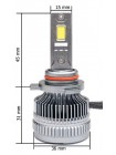 LED автолампы Prime-X MAX Pro 9012(HIR2) 5000К