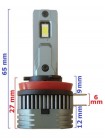 LED автолампи Qline Alpha H11B V3 6000K