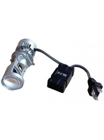 Лампи-лінзи LED Qline Alpha H4 Projector 50/70Вт 6000K