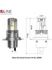 LED автолампи Qline SA (Small Active) H4 H/L 6000K