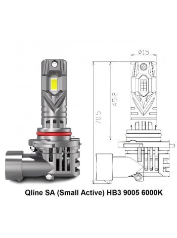 LED автолампи Qline SA (Small Active) HB3 6000K