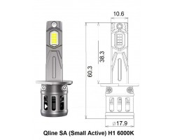 LED автолампи Qline SA (Small Active) H1 6000K