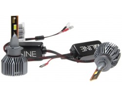 LED автолампи Qline Ultra +200% 55W H1 6000K