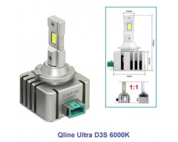 LED автолампы Qline Ultra D3S 6000K